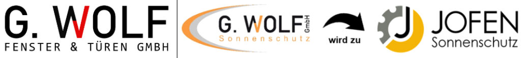 G.Wolf – Fenster, Türen, Naturholzböden, Sonnenschutz Logo